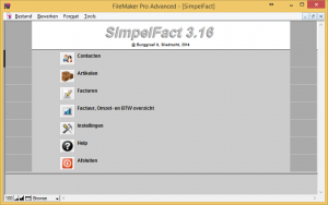 SimpelFact Factuurprogramma